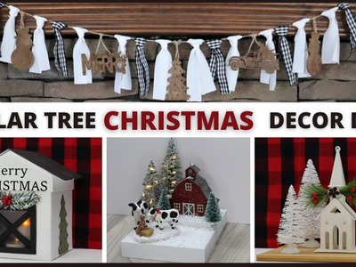 Dollar Tree Christmas Decor Diys.Farmhouse Christmas Diys