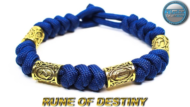 Rune Of Destiny Paracord Bracelet Snake Knot Paracord Tutorials DIY