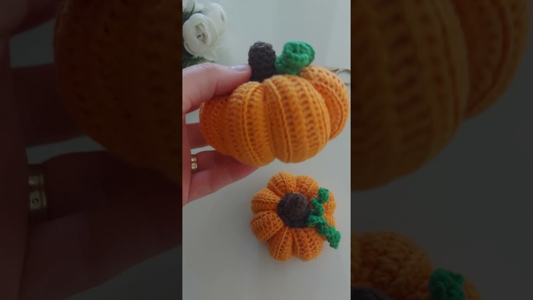 Tığ işi Amigurumi Örgü Balkabağı Yapımı ~ Crochet Pumpkin Tutorial ~ Balkabağı Örgü Modeli