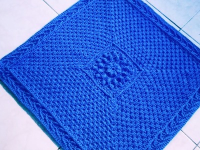 Crochet baby blanket easy pattern.how to crochet rug
