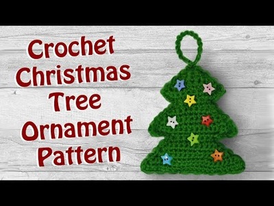 Crochet Christmas Tree Ornament - Easy Pattern - Crochet Guru