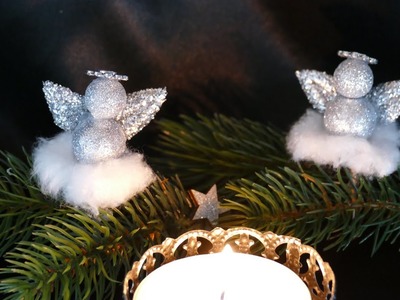 DIY Engel – DIY Mini-Engel – Weihnachtsdeko – Make angels – christmas decoration – Hacer ángeles