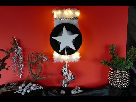 DIY Weihnachtsdekoration für Wände.Türen – Winterdeko– christmas decoration –Decoraciones de navidad