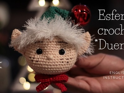 Esfera navideña a crochet: Duende ????????????????????English instructions