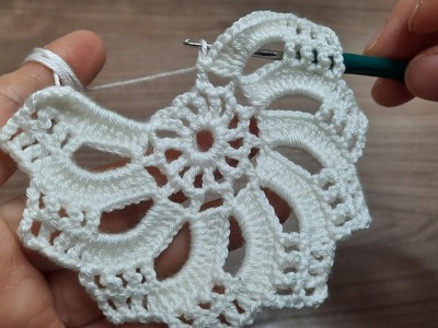 FANTASTIC Beautiful Flowers Crochet Pattern Knitting Online Tutorial for beginners Tığ işi örgü