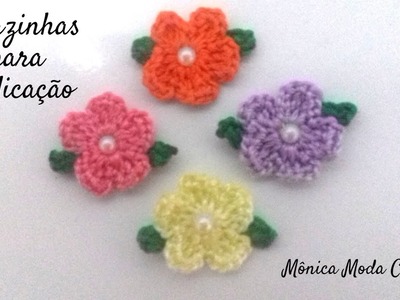 Florzinha de crochê ( Crochet little flower)