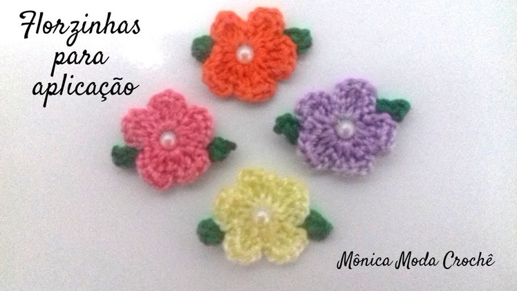 Florzinha de crochê ( Crochet little flower)