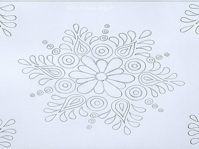 Hand Embroidery Drawing Pattern, Hand Embroidery Patterns Hand Drawing Design, Pencil Art Easy