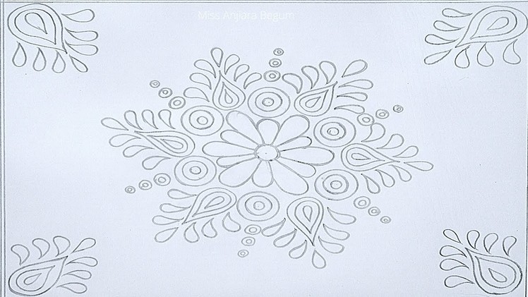 Hand Embroidery Drawing Pattern, Hand Embroidery Patterns Hand Drawing Design, Pencil Art Easy