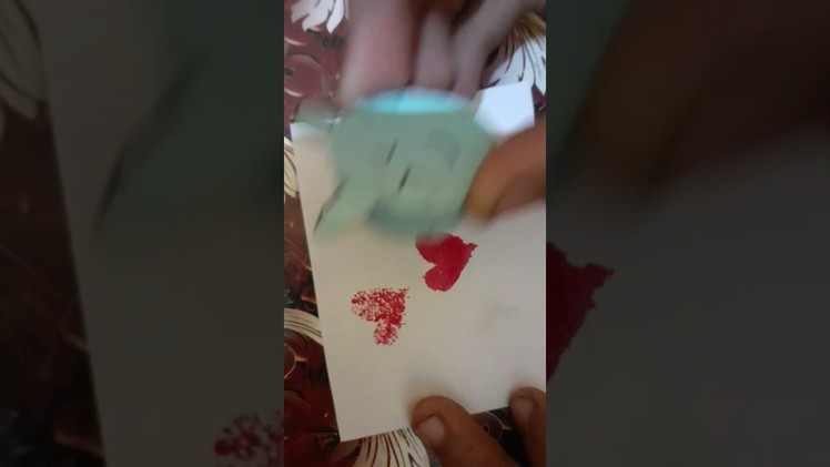 How to make easy and quick Homemade stamps.Homemade stamp.DIY Stamp ????????