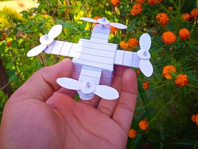 How To Make Paper Drone | Paper Drone making