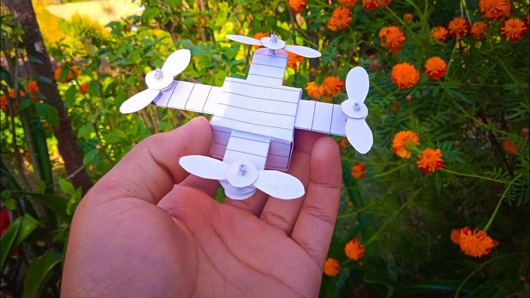 How To Make Paper Drone | Paper Drone making