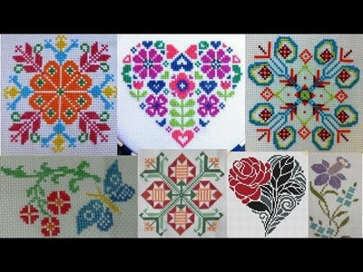 Latest dusuti designs ideas | Cross stitch hand embroidery