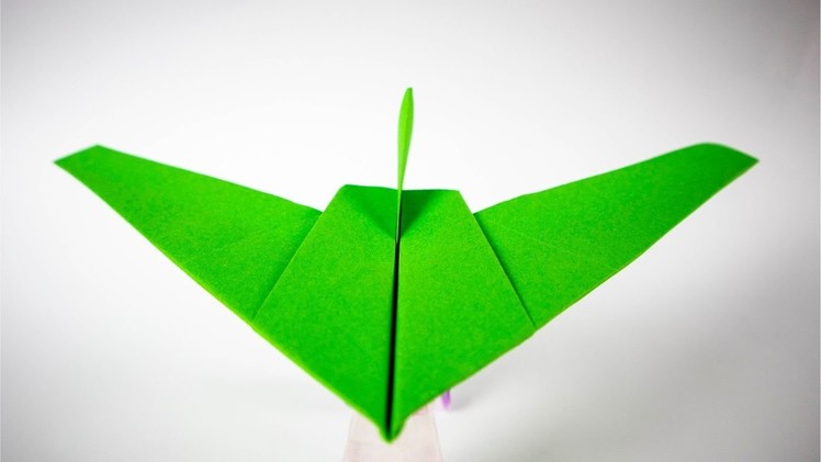 Papierflugzeug Falten | Beste Papierflieger der Welt basteln (einfach)