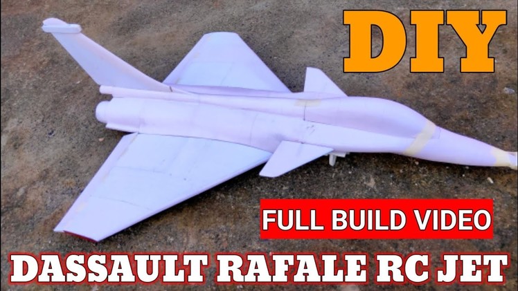 Rc Rafale, Full build video of rc rafale, how to build RC Rafale plane. homemade rc rafale