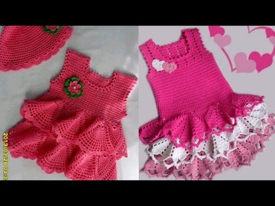 #Shorts,Most Demanding Dresses, Crochet Baby Frock, Crochet-Crosia, YouTube Shorts