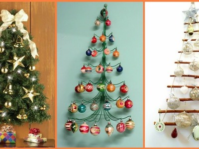 Top 20 adorables handmade #Christmas wall hanging #tree ideas||new Christmas tree #decor ideas!!