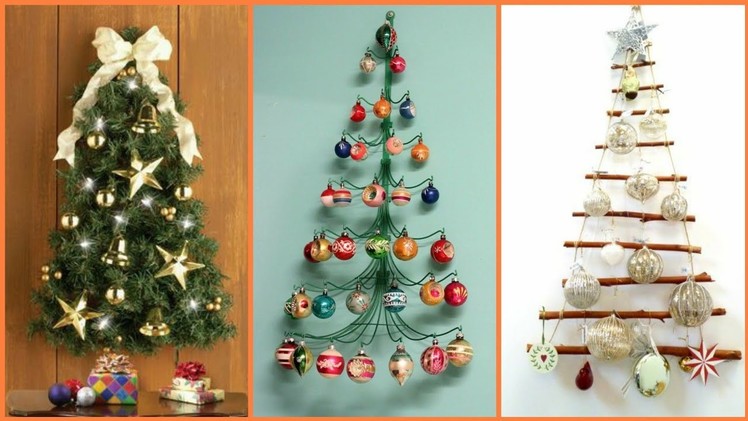 Top 20 adorables handmade #Christmas wall hanging #tree ideas||new Christmas tree #decor ideas!!