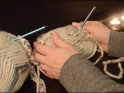 Asmr - Cozy Crocheting - Counting Stitches - Softly Spoken