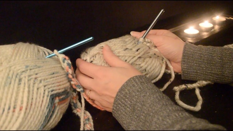 Asmr - Cozy Crocheting - Counting Stitches - Softly Spoken