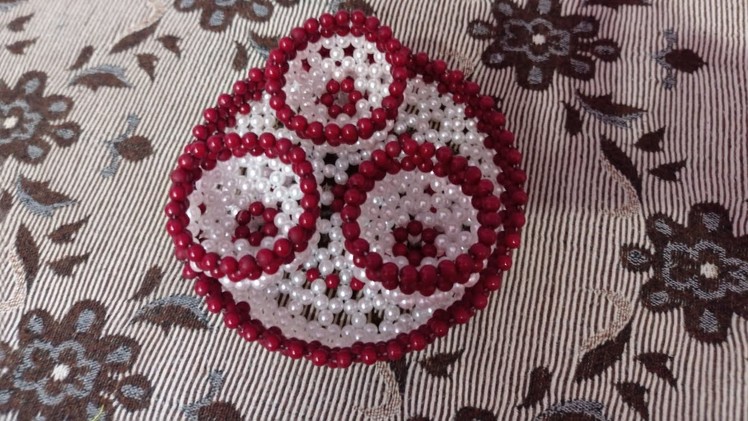 Beaded Haldi Kumkum Pyala with Thali