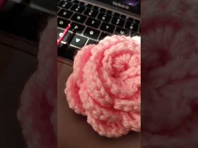 Beautiful crochet Rose flower