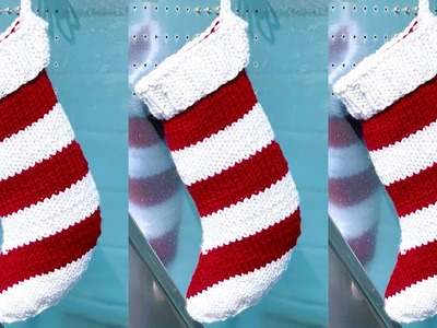 Chunky Christmas Stocking Knitting Pattern