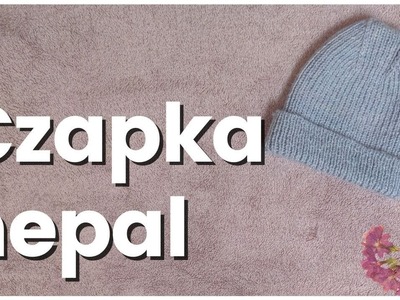 Czapka na drutach nepal | Cupri Crafts