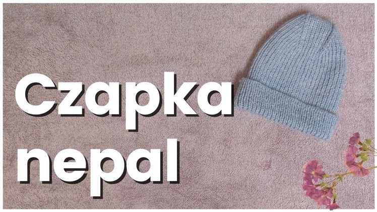 Czapka na drutach nepal | Cupri Crafts