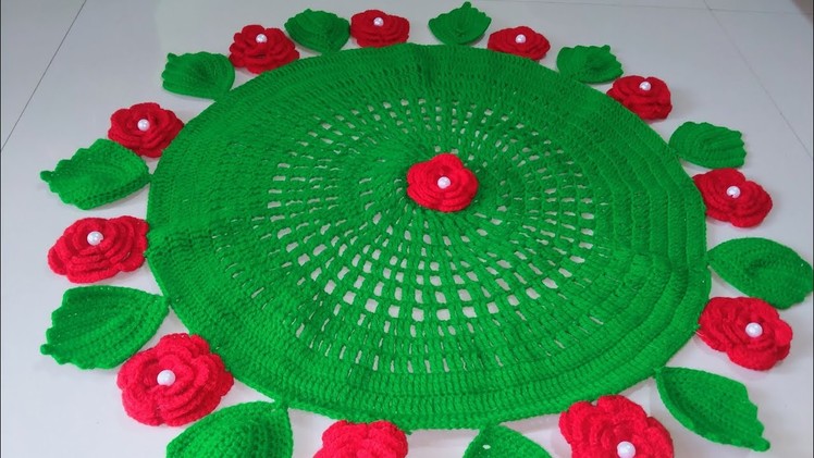 Easy & Beautiful .  Thalposh crochet step by step. 