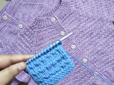 Easy Knit Purl Design | Easy To Knit Pattern For All Projects