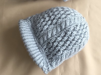 Hand Knitted Cap (Topi Hat) for Baby - Age One Year Old