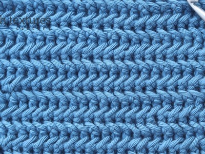 Herringbone Single Crochet | How to Crochet