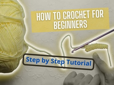 How to Crochet Pattern for Beginners  | Learn to Crochet Step by Step | ???? Lesson #1 - by Amberic