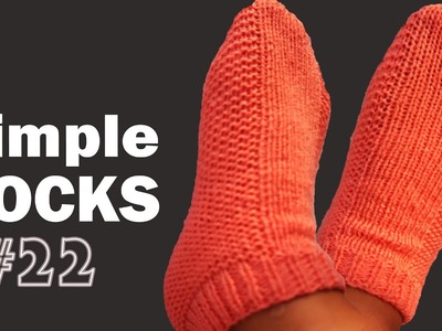 How to Knit Socks with Two Straight Needles | Moja Bunne Tarika Nepali Ma | Knit Socks | Socks 22