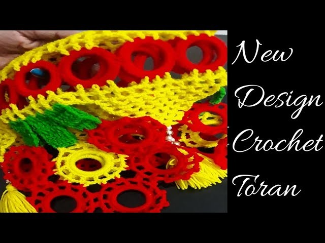 New  Crochet Toran Design | Door Hanging | Diy Crochet Toran  Tutorial | Babee's World | SUBTITLE