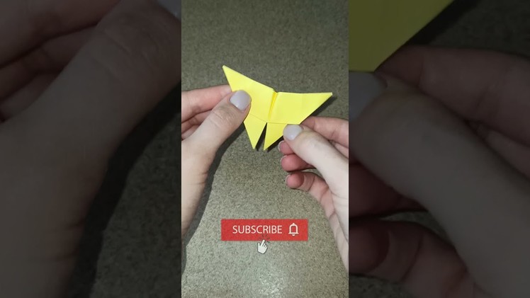 ORIGAMI BUTTERFLY.???????? Paper craft. Origami tutorial.