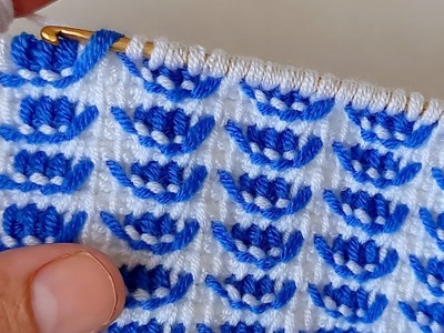 Super Easy Very Easy Tunisian Knitting Crochet