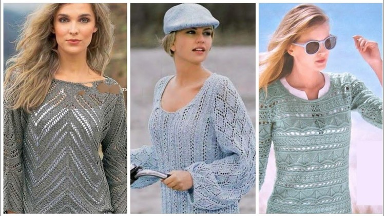 The most beautiful woman crochet short blouse top Designe