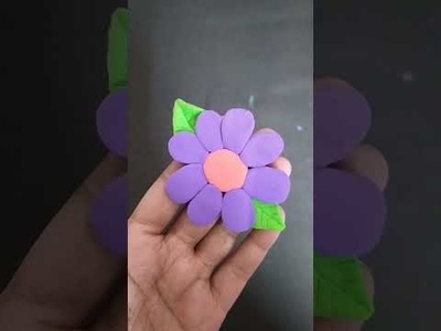 We Made a Flower with Polymer Clay | Clay Miniature Tutorial DIY |
