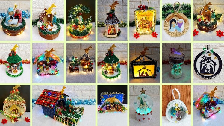 18 Nativity Scene making idea for Christmas Decoration | Best out of waste Christmas craft idea????151