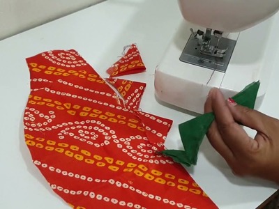 Beautiful sleeves design cutting and stitching