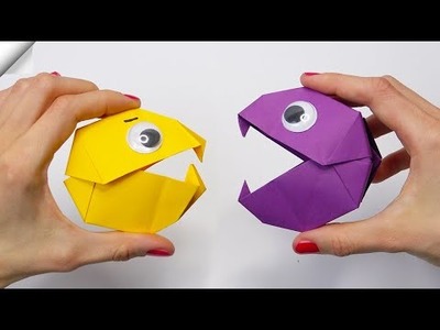 Danger! Origami Trap | Moving paper toys which bites