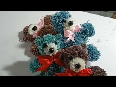 DIY l Cute Little Teddy Bear  l Handmade l Woolen Crafts