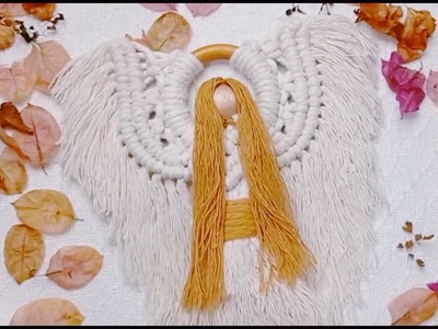 DIY Macramé Angel Wings - Christmas Decoration