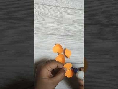 Easy realistic flower making with coin|#shorts#diy#viral#youtubeshorts#trending#craft#ytshorts
