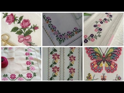 Elegant New Cross Stitch Patterns For Everything char suti kerhai k Designs