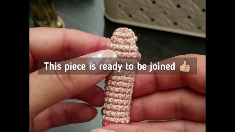 How to close an amigurumi piece with single crochet stitches (flat closure)