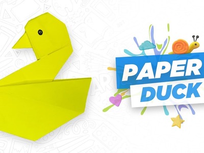 How to make a paper Duck | Origami duck | Paper Duck | Easy paper duck