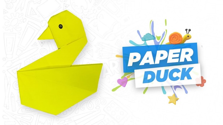 How to make a paper Duck | Origami duck | Paper Duck | Easy paper duck
